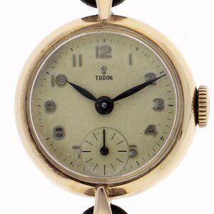 TUDOR 367553 Ivory YG/leather MN